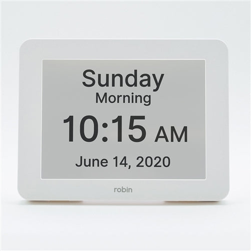 Dementia Day Clock with Voice Reminders - Memory Aid for Alzheimer's