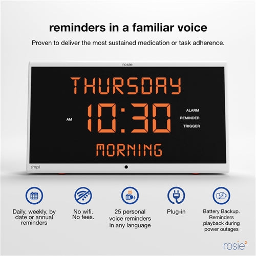 ROSIE 2.0 Reminder Assistant | Voice Activated Clock