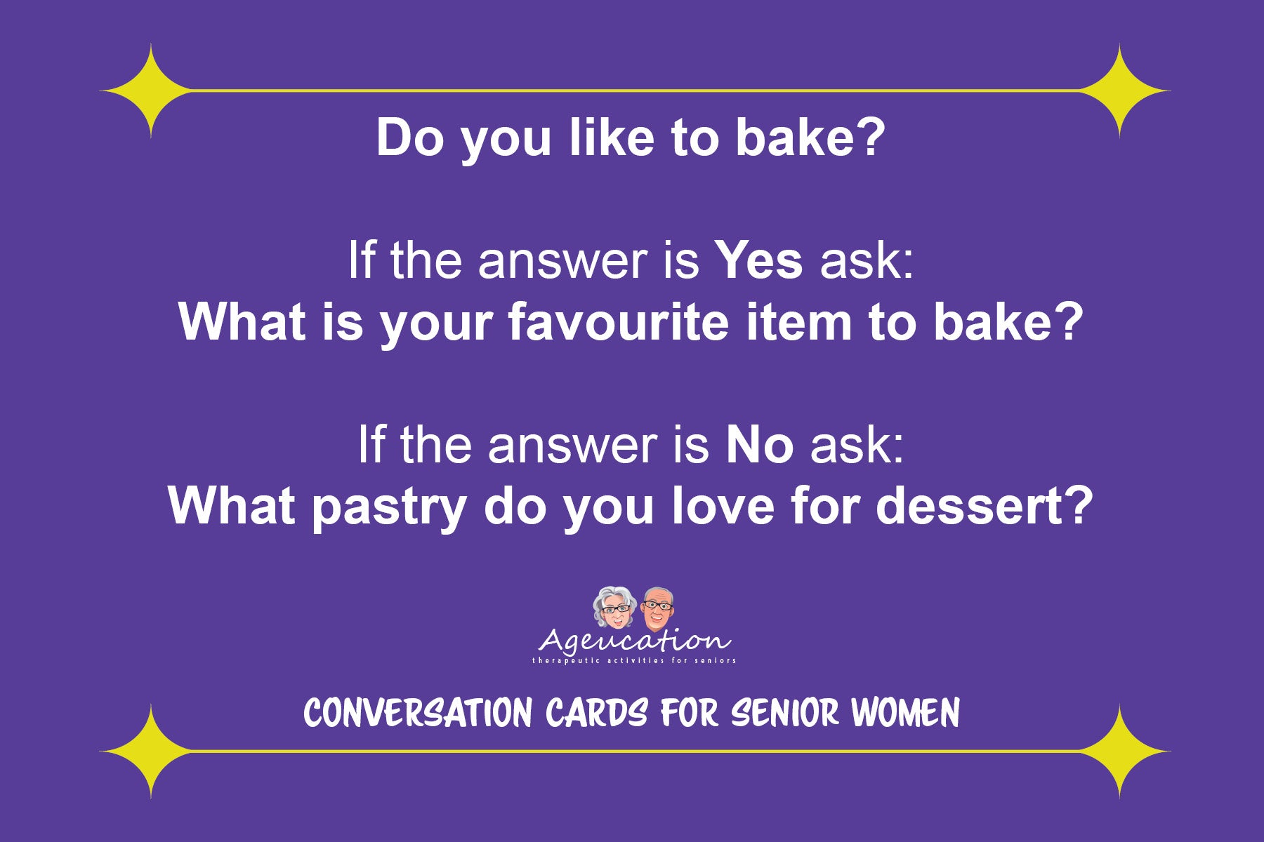 Conversation Cards Front Women