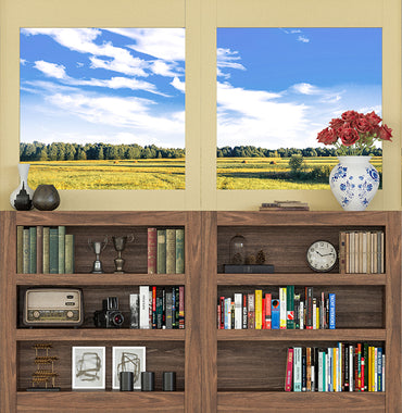 Camouflage Door Murals Double Door