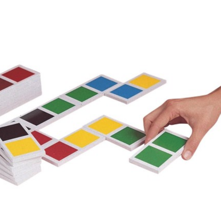 Jumbo Coloured Dominoes