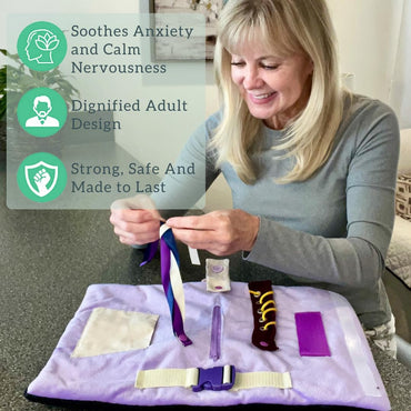 Therapeutic Hand Warmer & Activity Mat for Dementia Patients
