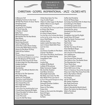 125 Golden Oldies Songs - MP3 Playlist on USB