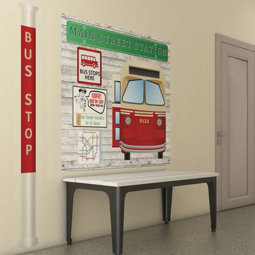 Phantom Bus Stops-Vintage