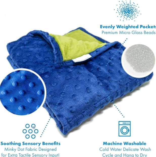 Plush Sensory Weighted Lap Pad 5lbs