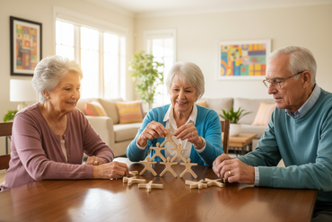 Easy Grip Stick Men Tower