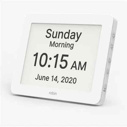 Dementia Day Clock with Voice Reminders - Memory Aid for Alzheimer's