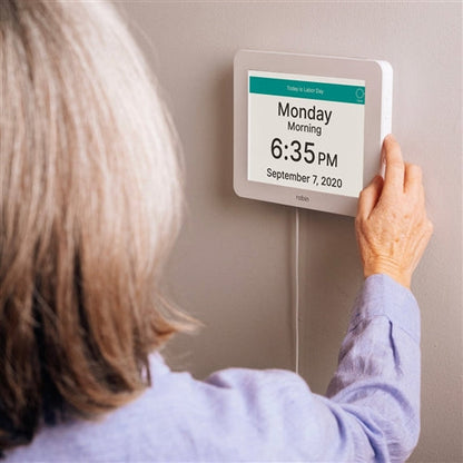 Dementia Day Clock with Voice Reminders - Memory Aid for Alzheimer's