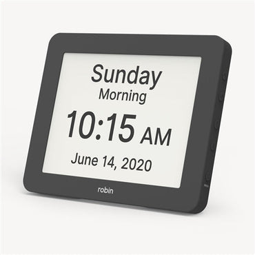 Dementia Day Clock with Voice Reminders - Memory Aid for Alzheimer's
