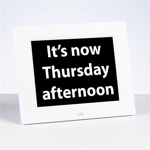 Rosebud Reminder Clock w/ Voice Reminders