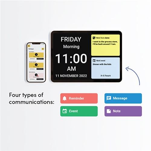 Connected Smart Clock for Seniors by Idem