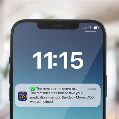 Connected Smart Clock for Seniors by Idem