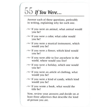 Aerobics For The Mind: Mental Fitness Cards