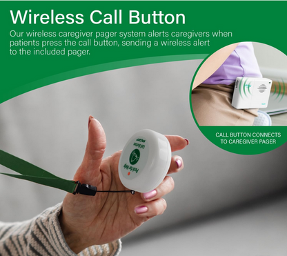 Caregiver Call Button - Sends Signal to Pager
