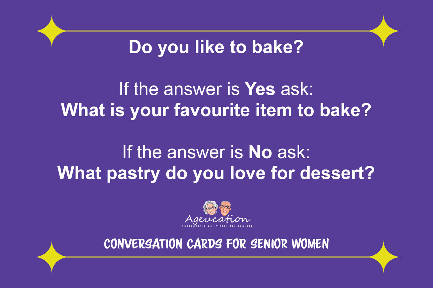 Conversation Cards Front Women