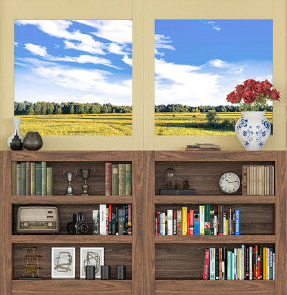 Camouflage Door Murals Double Door