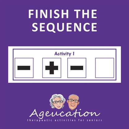 Finish the Sequence Activity Book