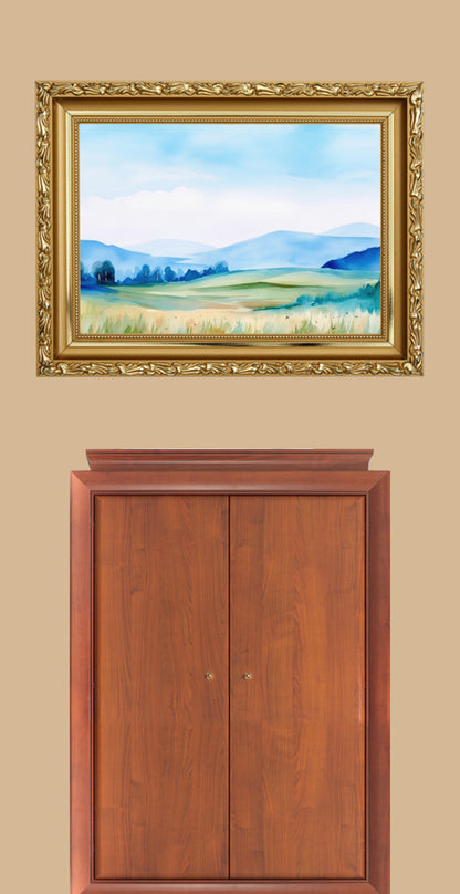 Camouflage Door Murals Single/Double Door