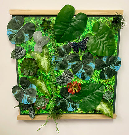 Wall Mounted Magnetic Greenery Arrangement Activity Kit