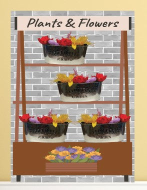Interactive Flowers Wall Design Kit