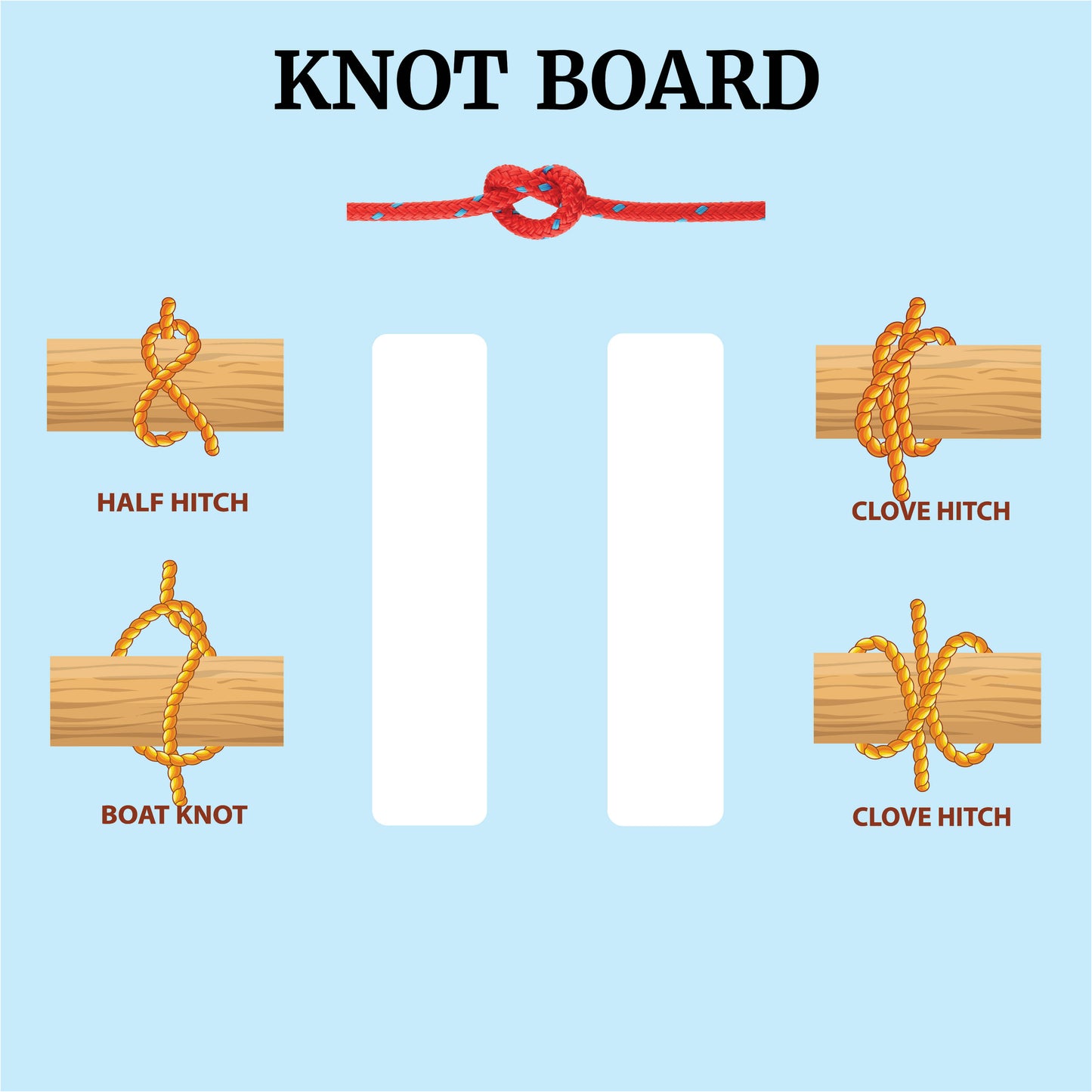 Knot Work Activity Board