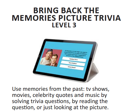 Visit and Connect Therapeutic Touchscreen Activities