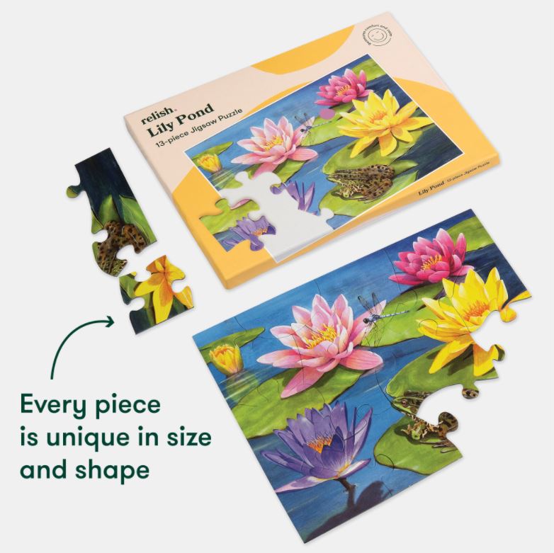 Lily Pond 13 Piece Puzzle