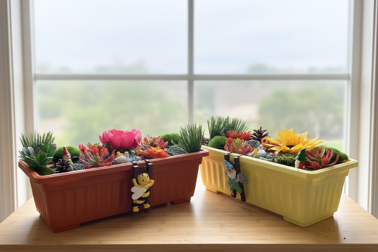 Magnetic Activity Planters for Seniors and Memory Care
