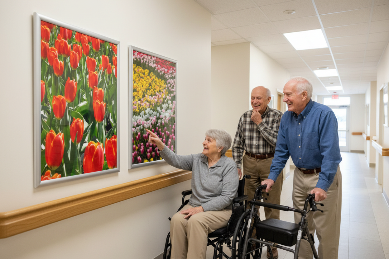 Revolving Hallway Scenes