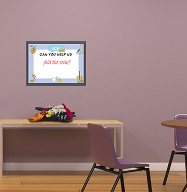 Cueing JOB TIME and ACTIVITY Boards