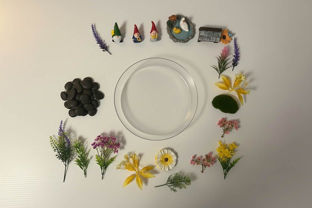 Tranquil Garden Kit Components 