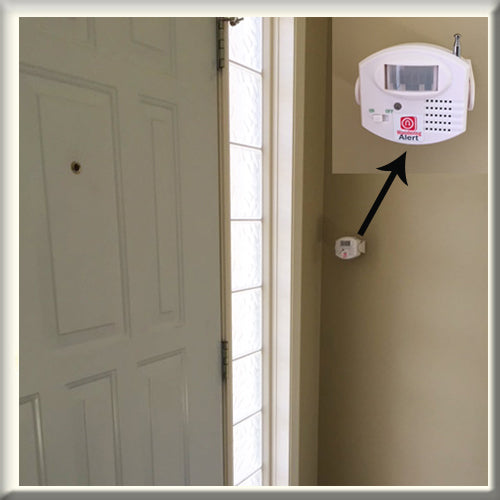 Wander Alarm Alert System with Pager