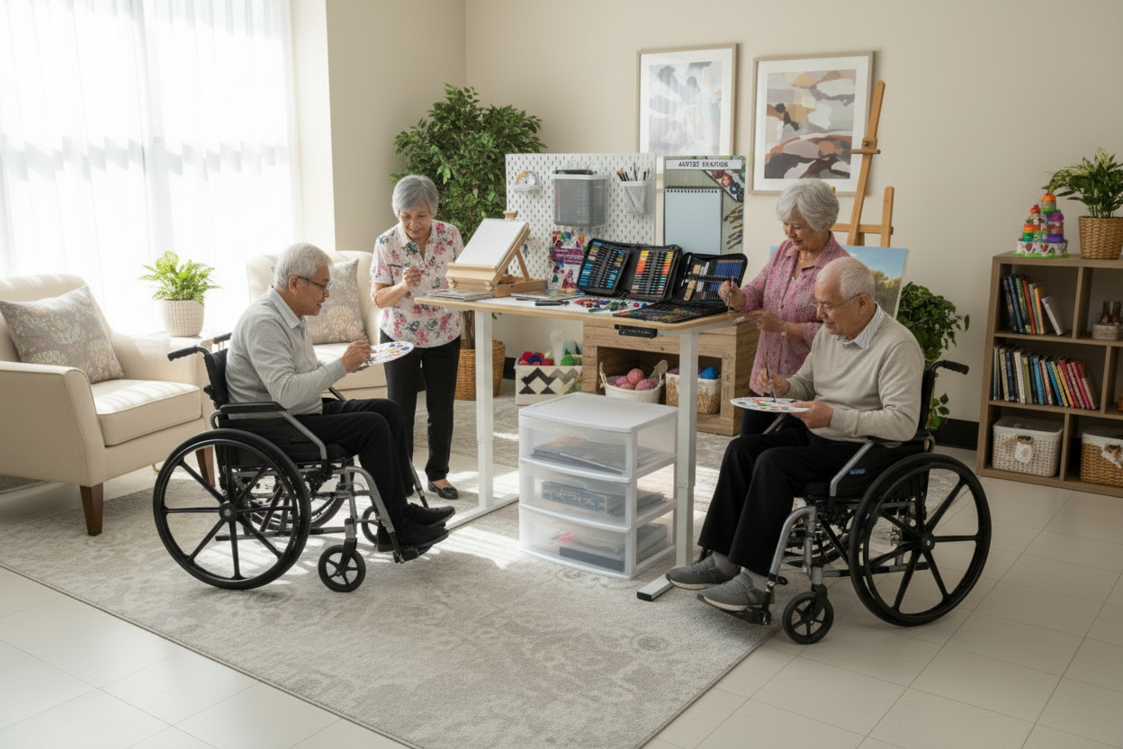 Artist Life Skills Station