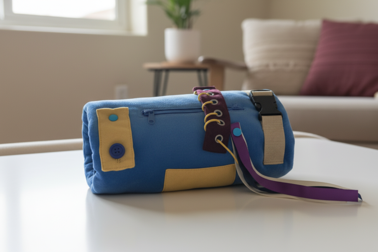 Blue Hand Muff Only - No Blanket