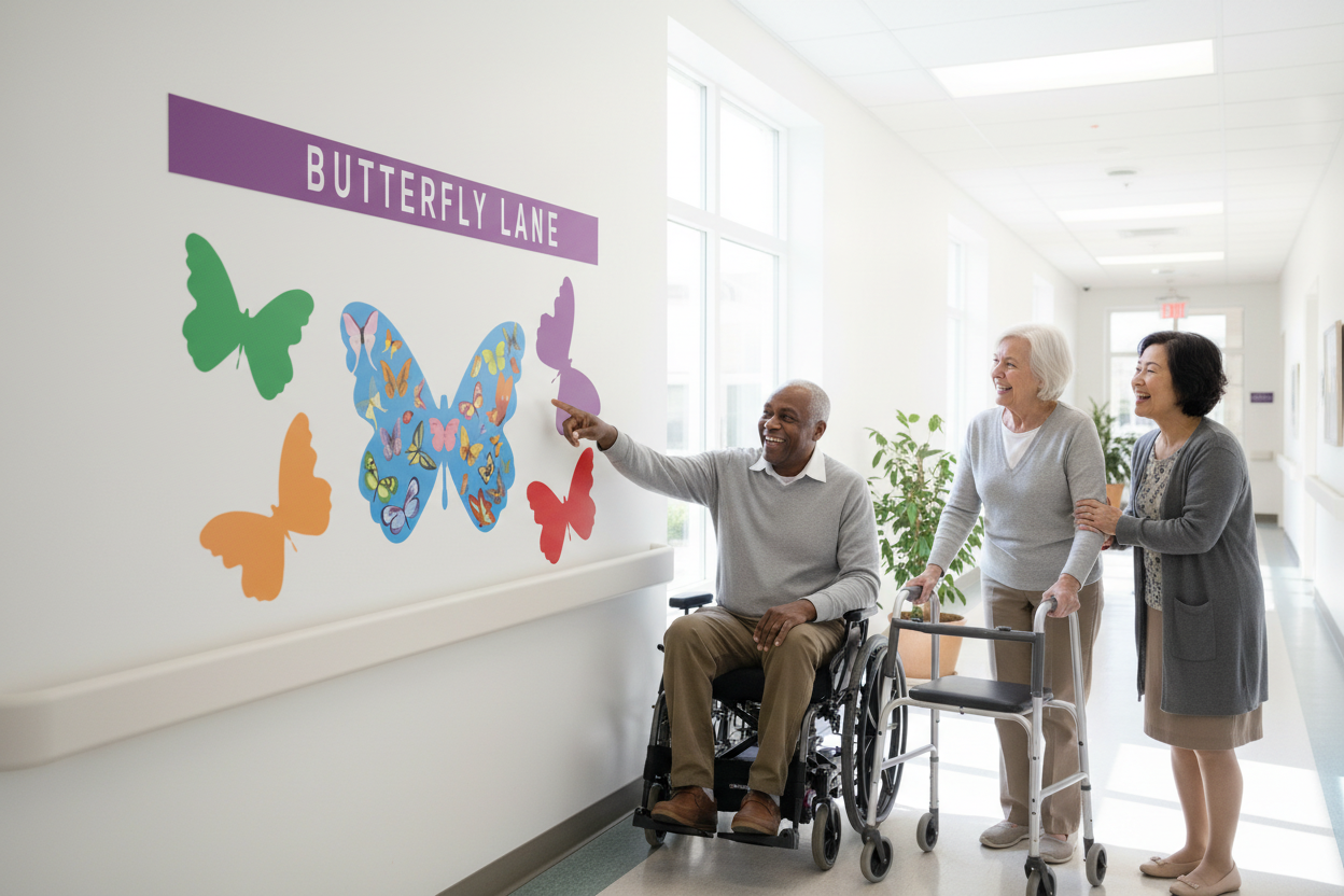 Butterfly Lane Decals