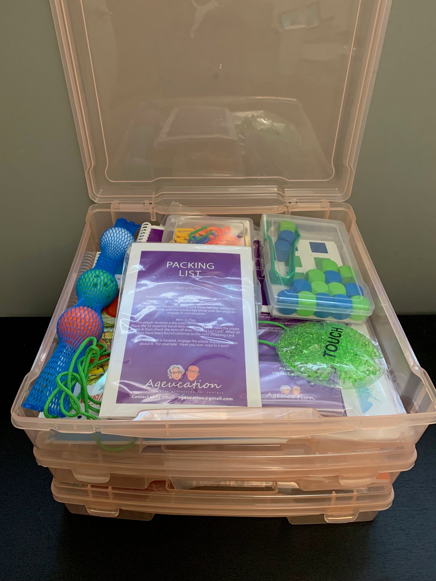 Resident and Guest Activity Engagement Kits