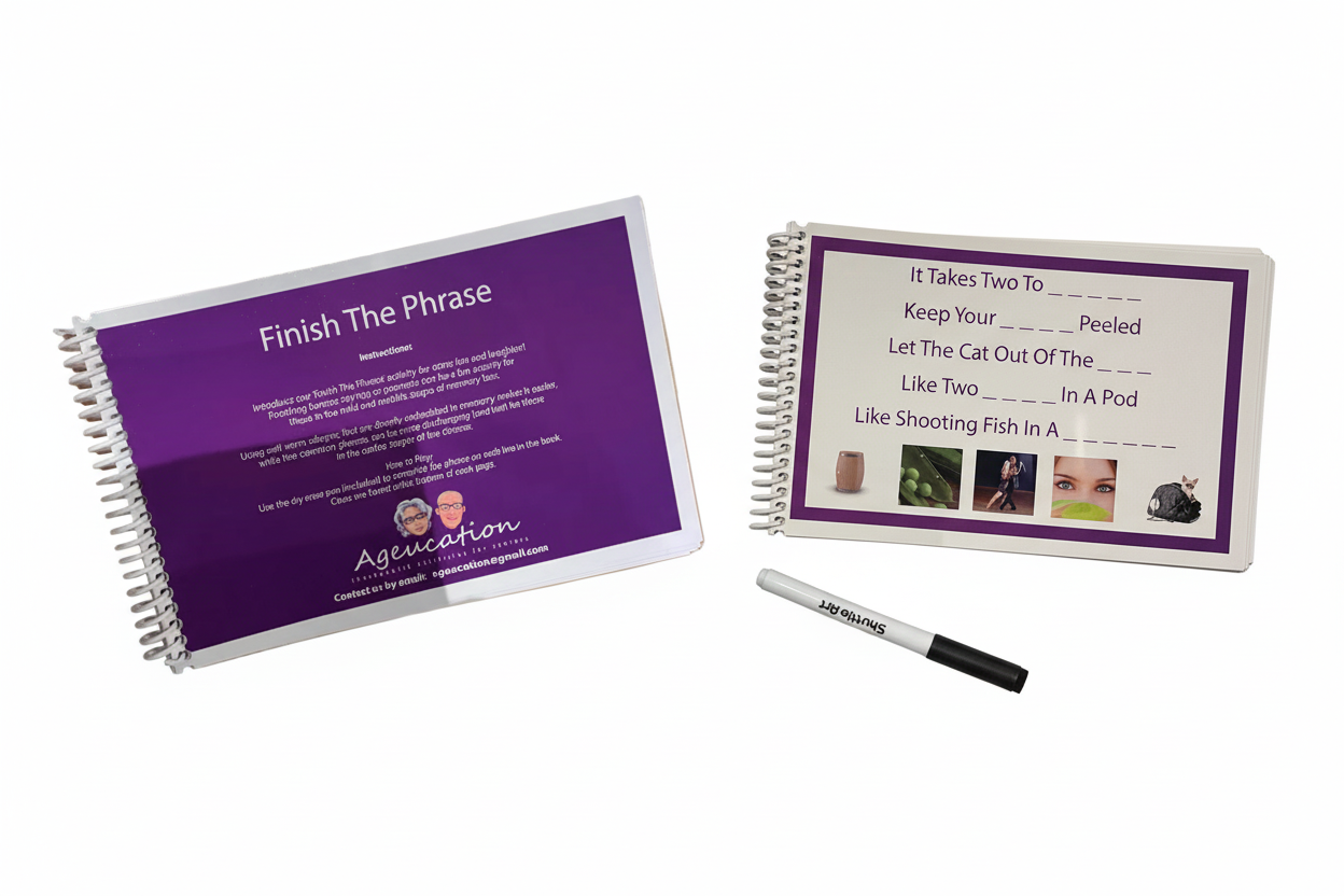 Finish The Phrase booklet product image