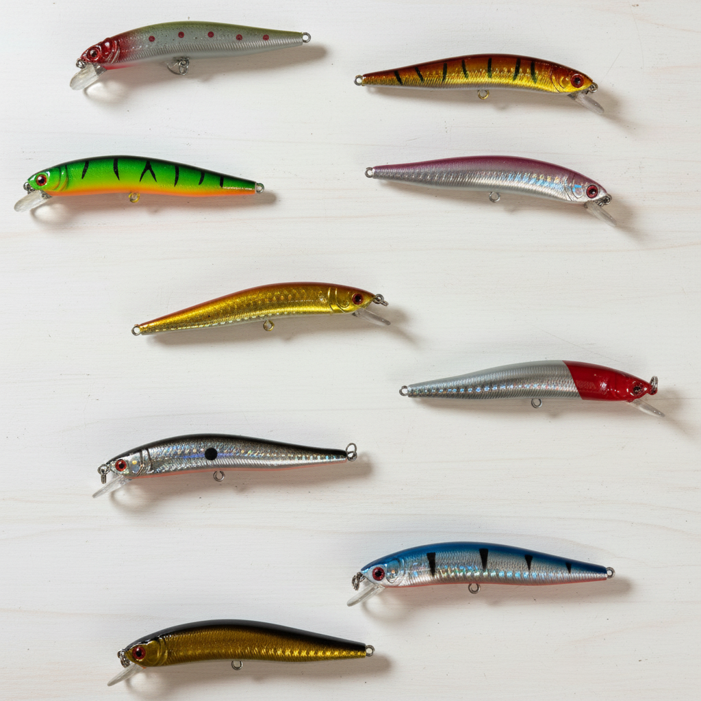 Fishing Lures Clean Background