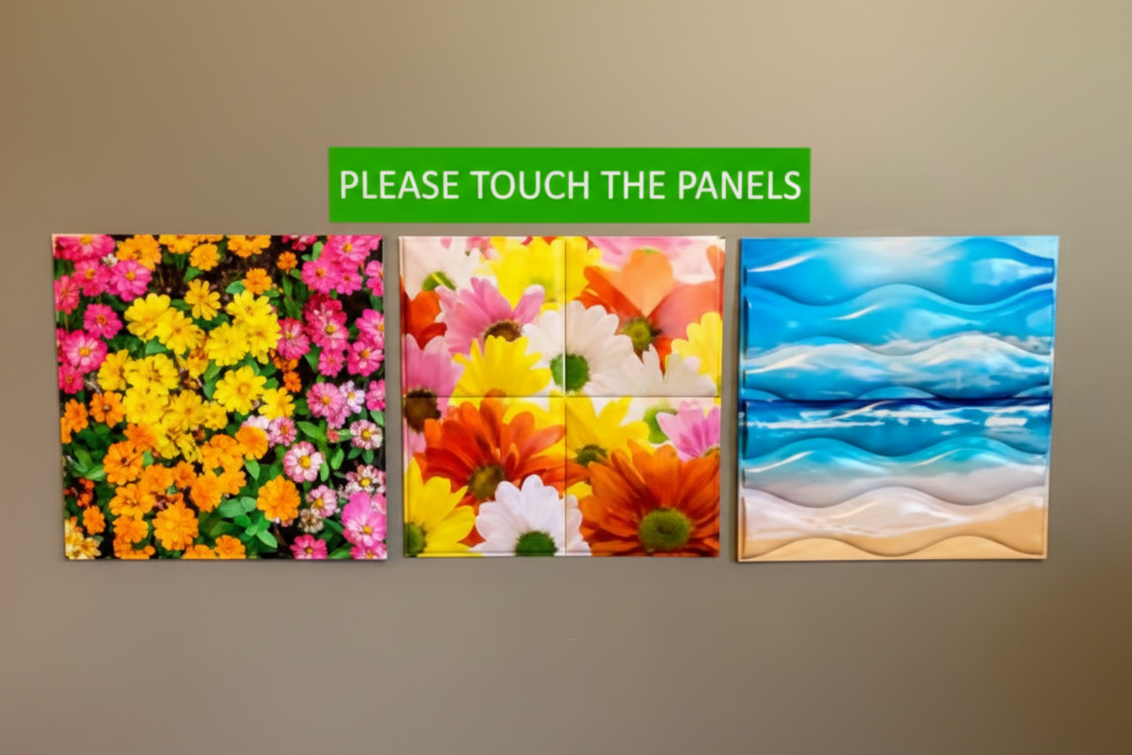 Image Touch Tactile Panels