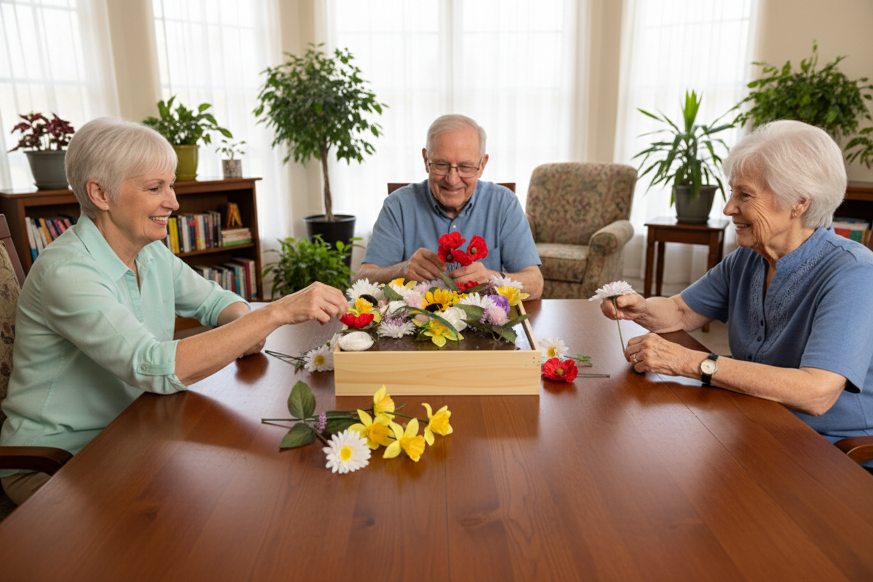 Interactive Planter Activity Station
