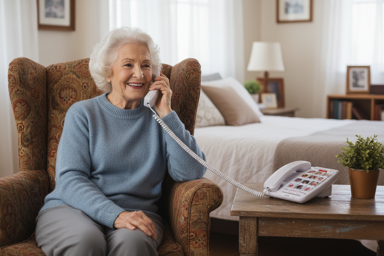 Memory Picture Phone - Amplified with Speaker