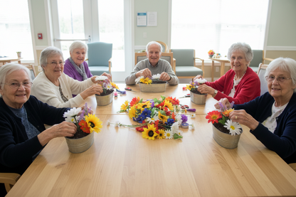 Dementia Activity Boards - Interactive Flower Wall Design Kit