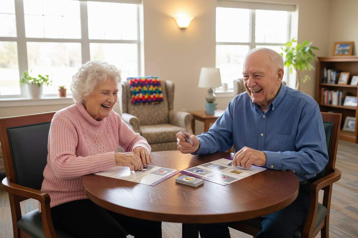 Brain sorting game for memory loss