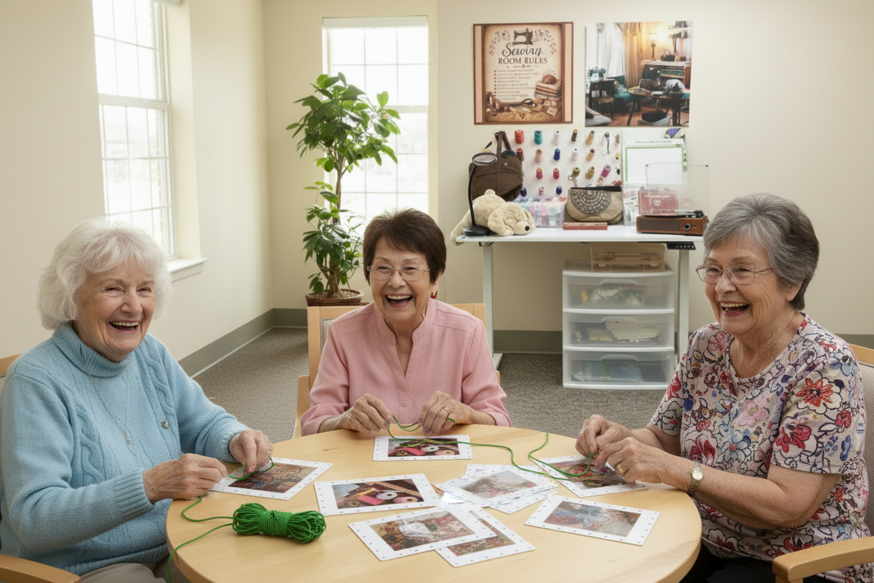 Sewing Lacing Cards