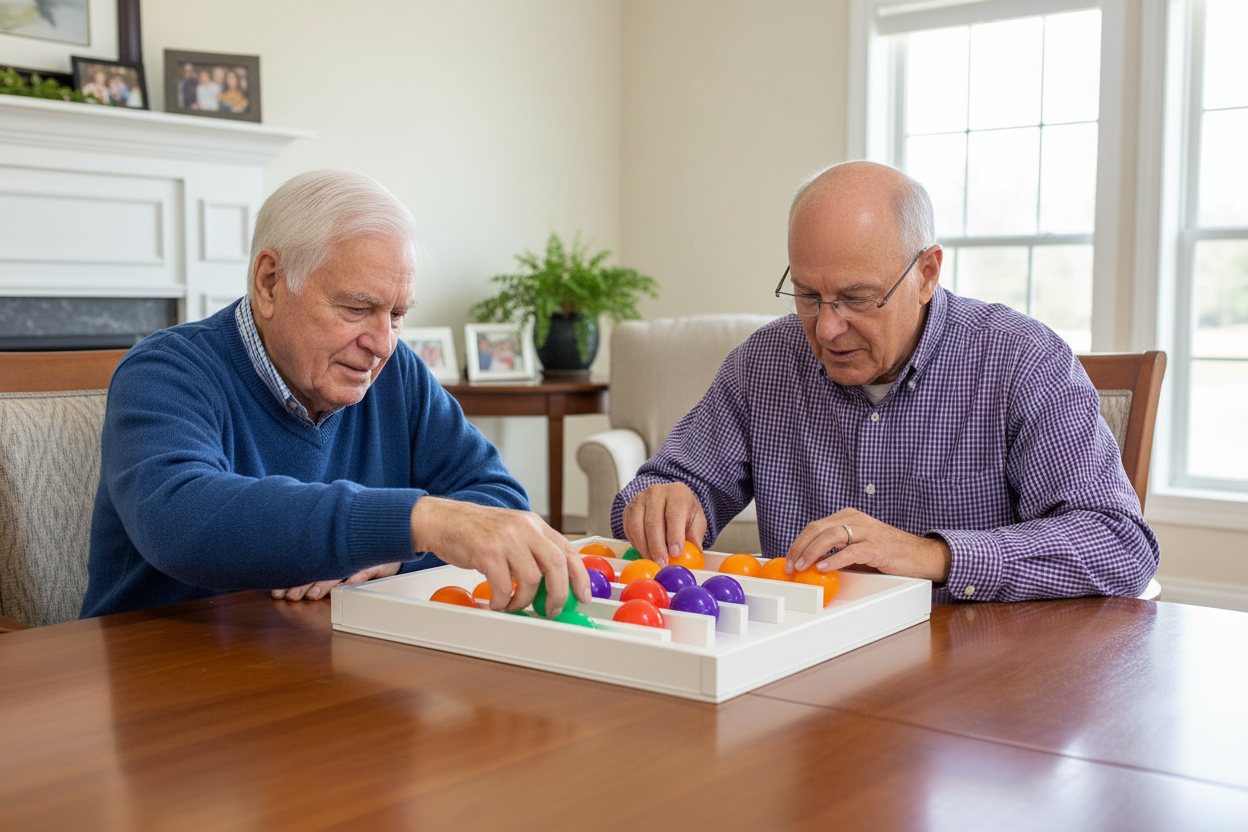 Sort the Balls Game - Cognitive Therapy Activity for Seniors & Dementia ...