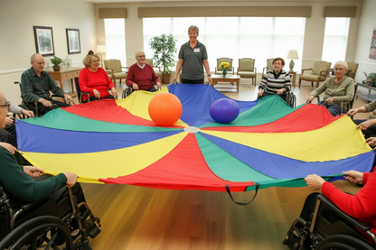 The original activity scene with both balls retained and their lettering removed